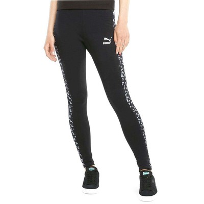 

Леггинсы Puma Floral Aop Womens Size  Athletic Casual 533134-01, Черный, Puma Floral Aop Leggings