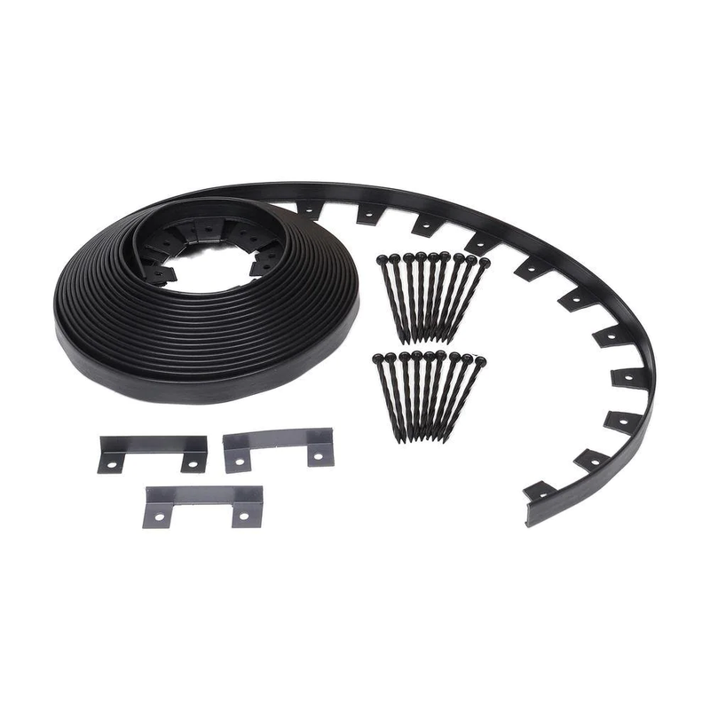 Landscape No Dig Lawn Garden Edging Kit 60 Ft Flexible Durable Border Paver New