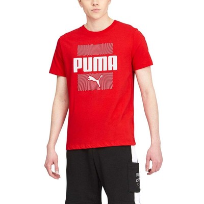 

Футболка Puma Maze Inf Мужские красные повседневные топы 588545-11, Красный, Puma Maze Tee Inf