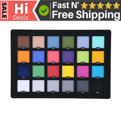 Andoer 24 Color Checker Color Card for Superior Digital Color Correction US I3R1