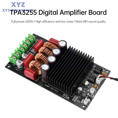 TPA3255 HiFi Digital Amplifier Board 2x300W Class D Power Amplifier Module 2CH