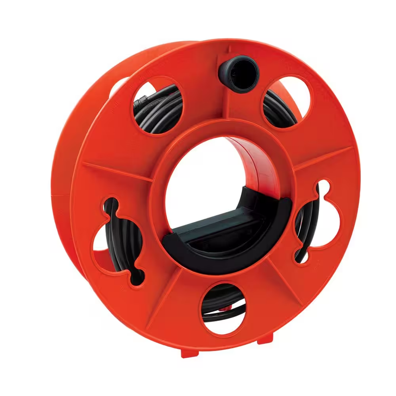 Extension Cord Reel Heavy Duty Storage Organizer 150 Ft Hand Wind Stand Holder