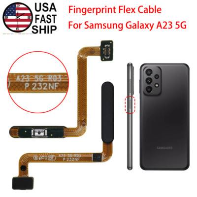 OEM Power Button Fingerprint Sensor Flex Cable For Samsung Galaxy A23 5G A236U