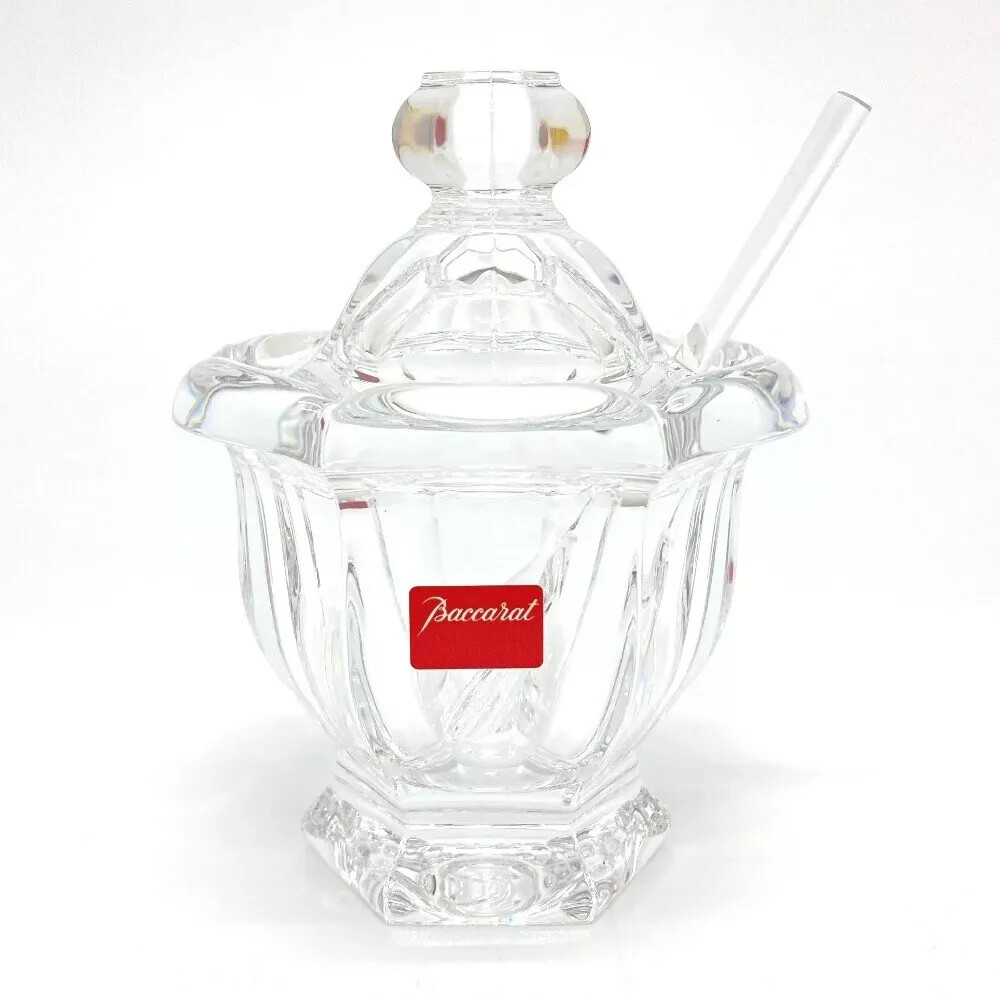 Baccarat バカラ⭐️MISSOURI ミズーリ　シュガーポット Baccarat Missouri Sugar Pot Jam Pod Mustard Pot Trinket Box