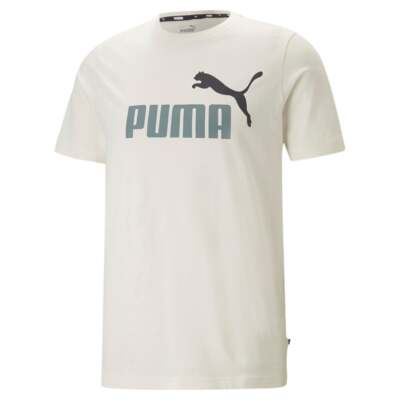 

Puma Essentials 2 Футболка с круглым вырезом и короткими рукавами Мужские синие повседневные топы 586641-65, Синий, Puma Essentials 2 Crew Neck Short Sleeve T-Shirt