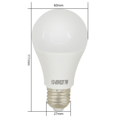 E27 LED Bulbs 5W 7W 9W 12W 15w 18w led light bulb DC12v- 24v 18v for home light