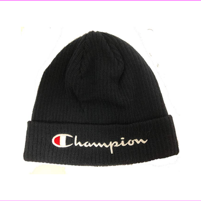 champion script beanie