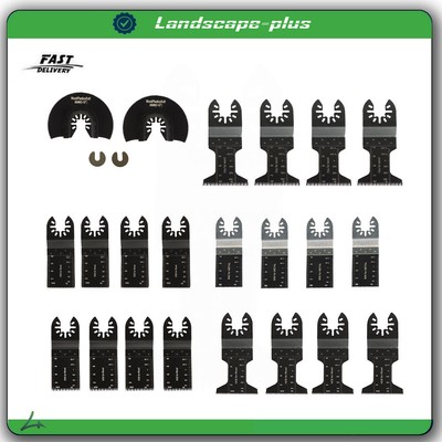 Universal Wood Metal Oscillating Multitool Quick Release Saw Blades 24PCS