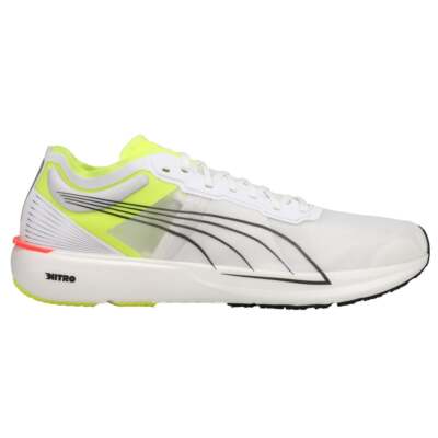 

Мужские белые кроссовки Puma Liberate Nitro Running, спортивная обувь 194917-04, Белый, Puma Liberate Nitro Running