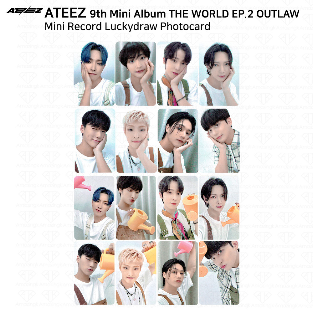 Ateez WILL MINIRECORD  トレカ コンプ ミニレコ ATEEZ WILL MINIRECORD 当選者限定 韓服トレカ ユノ