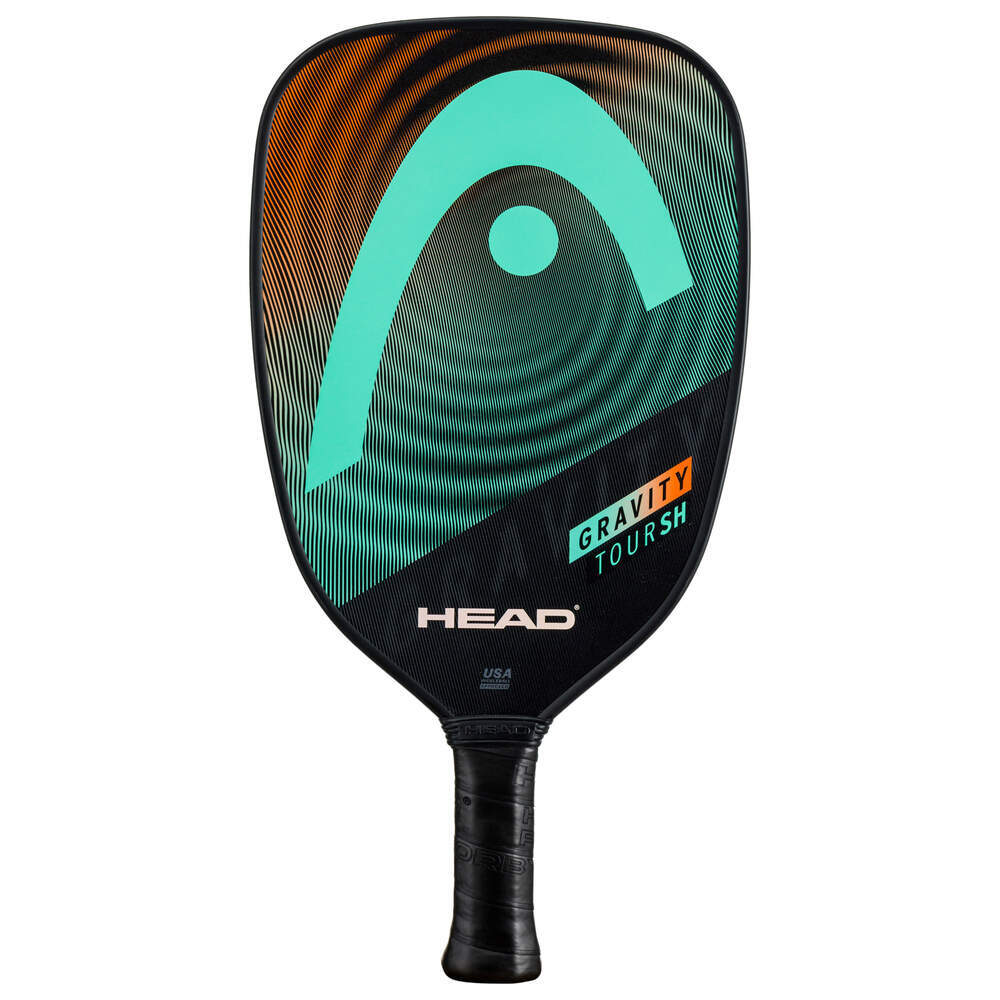 Head Gravity Tour SH Pickleball Paddle Премиум-производительность, углеродное волокно, графит