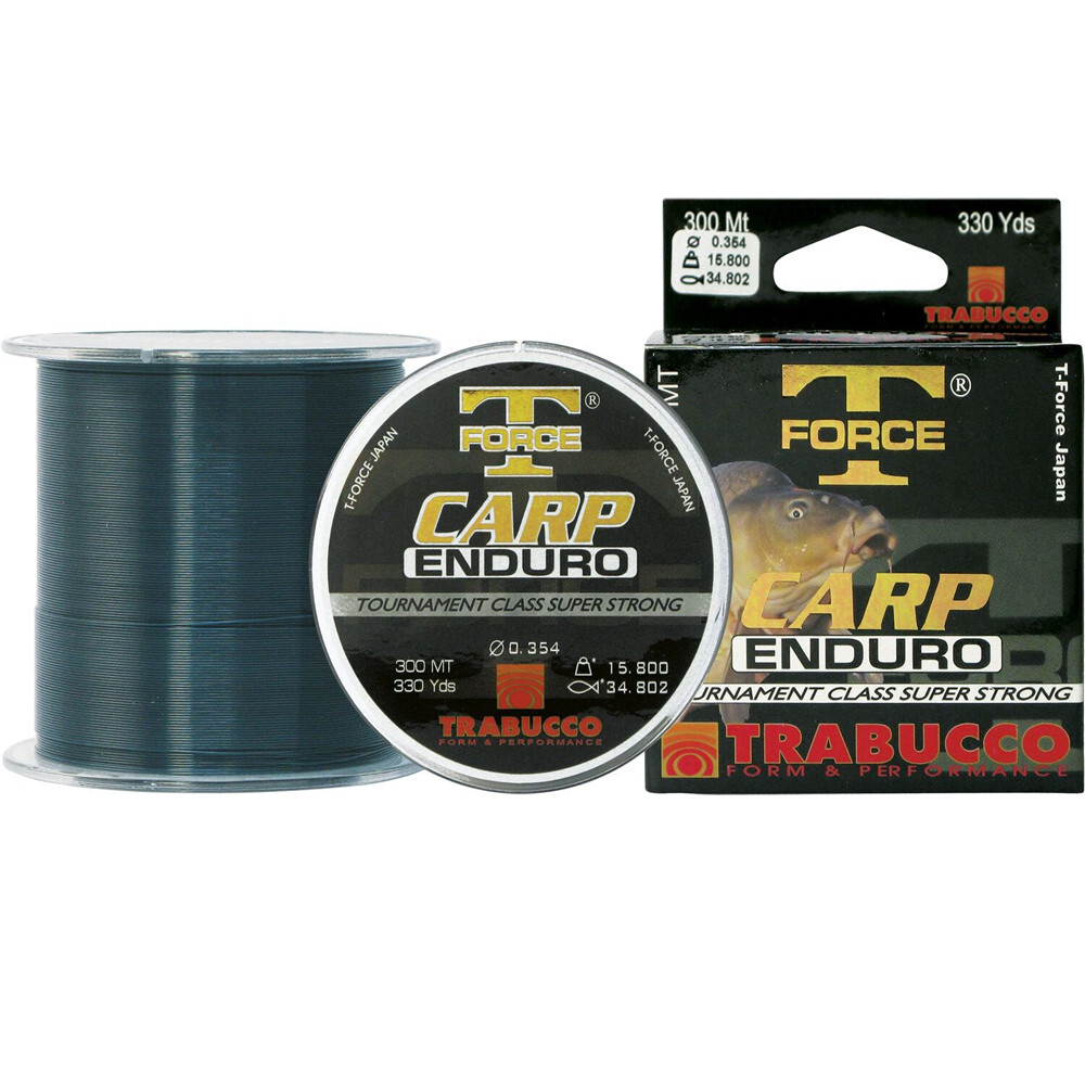FILO MULINELLO T FORCE CARP ENDURO 300 MT DIAM. 0,354 MM CARPFISHING TRABUCCO
