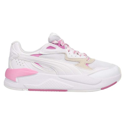 

Женские белые кроссовки Puma XRay Speed Logomania Lace Up Повседневная обувь 387064-03, Белый, Puma XRay Speed Logomania Lace Up