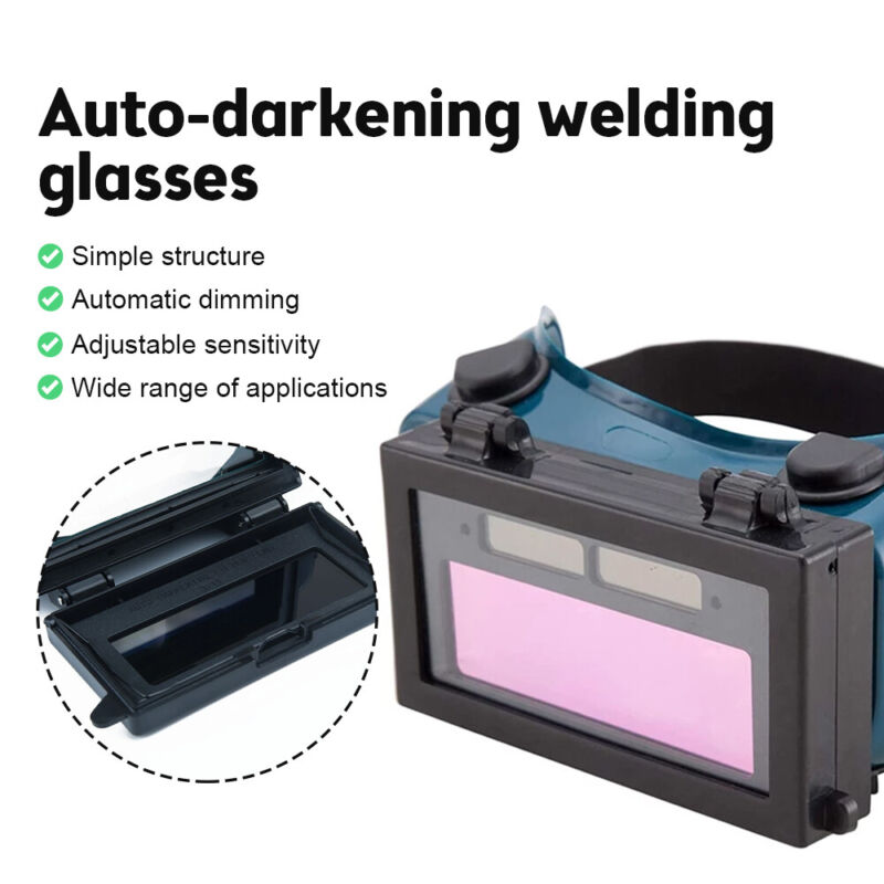 Welding Glasses Auto Darkening Goggles Mask Safety Automatic Dimming Welder Arc