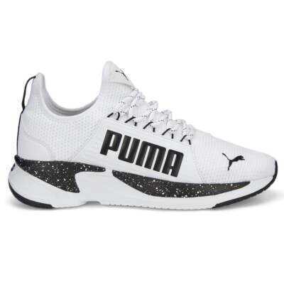 Мужские белые кроссовки Puma Softride Premier Slip On Splatter Running Athletic Sho