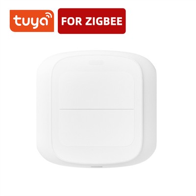Tuya ZigBee/WiFi Smart Switch 2 Gang 6 Scene Push Button Wall Switch Module Smar