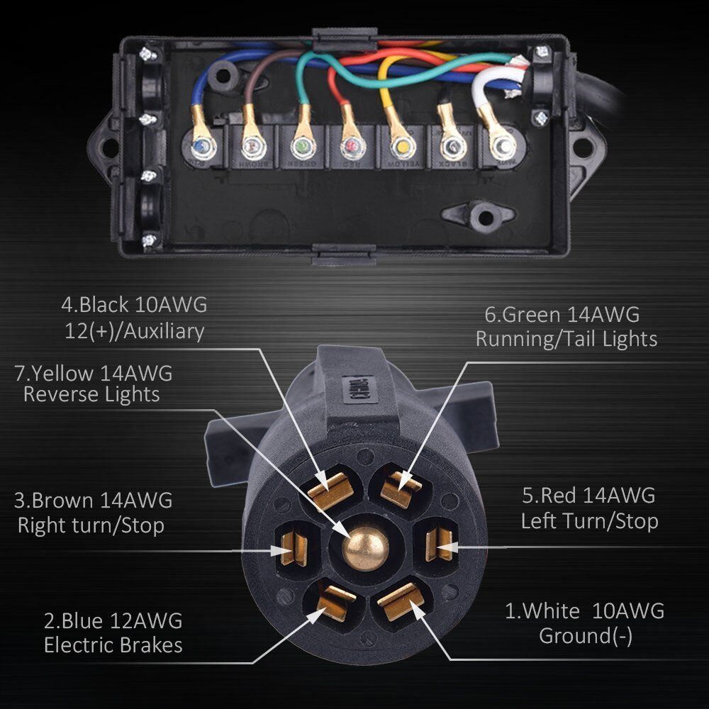 How To Wire 7 Wire Trailer Plug