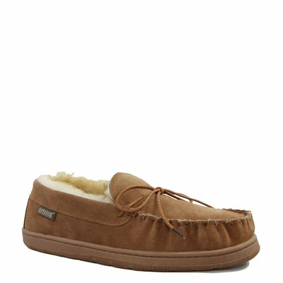 

Мужские тапочки SuperLamb Original Moccasin, Каштан
