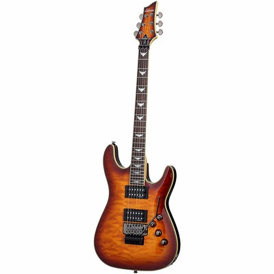 Schecter Omen Extreme-FR Electric Guitar, Vintage Sunburst