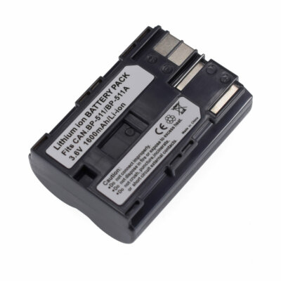 BP-511A 511 Battery for Canon EOS 20D 40D 50D 300D BP-512 BP-514 MV750i Camera