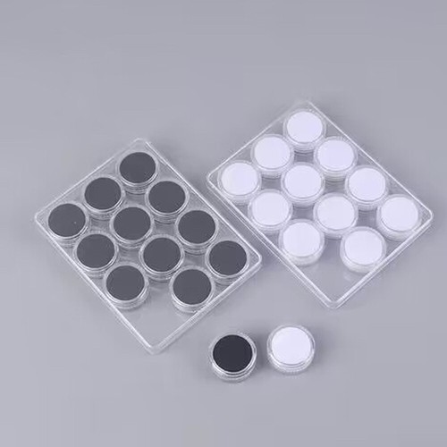 Transparent Gemstone Display Collection Box Jewelry Diamond Container Organizer