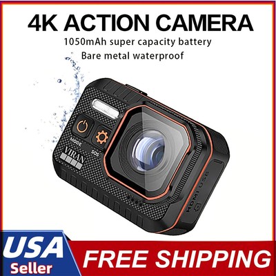 US 4K 16MP WIFI HD Action Camera Sport Waterproof Diving 5M 170° Remote Control
