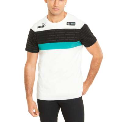 

Puma Mapf1 SDS Crew Neck с коротким рукавом Мужские белые повседневные топы 53350603, Белый, Puma Mapf1 Sds Crew Neck Short Sleeve T-Shirt