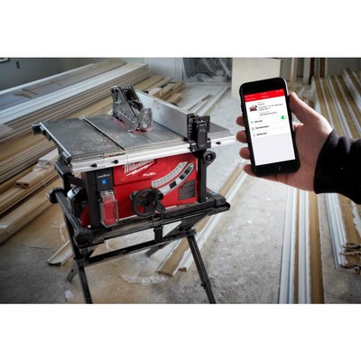 Milwaukee Cordless Table Saw 18-Volt Battery Rapid Charger Brushless Adjustable