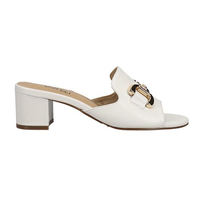 VANELi Oksana Block Heels  Womens White Casual Sandals OKSANA-312635