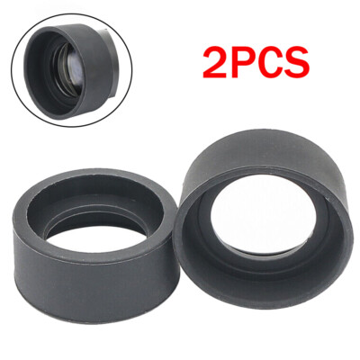 2PCS Eye Cups Foldable Rubber Eye Guards Caps for 34-38mm Microscope Eyepiece