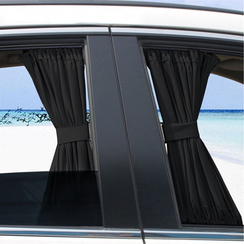 50x47cm Car Uv Protection Sun Shade Curtains Side Window Visor