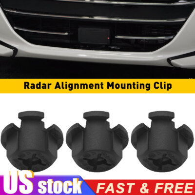 3PCS Milliwave Radar Alignment Mounting Clip For Honda CRV Civic Accord 2017-20
