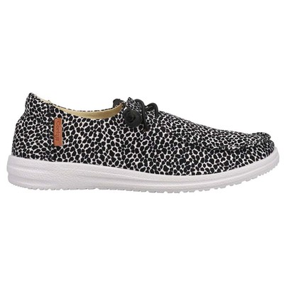 

Corkys Kayak Leopard Slip On Boat Женские кроссовки Размер 10 M Повседневная обувь 51-012, Черный, Corkys Kayak Leopard Slip On Boat