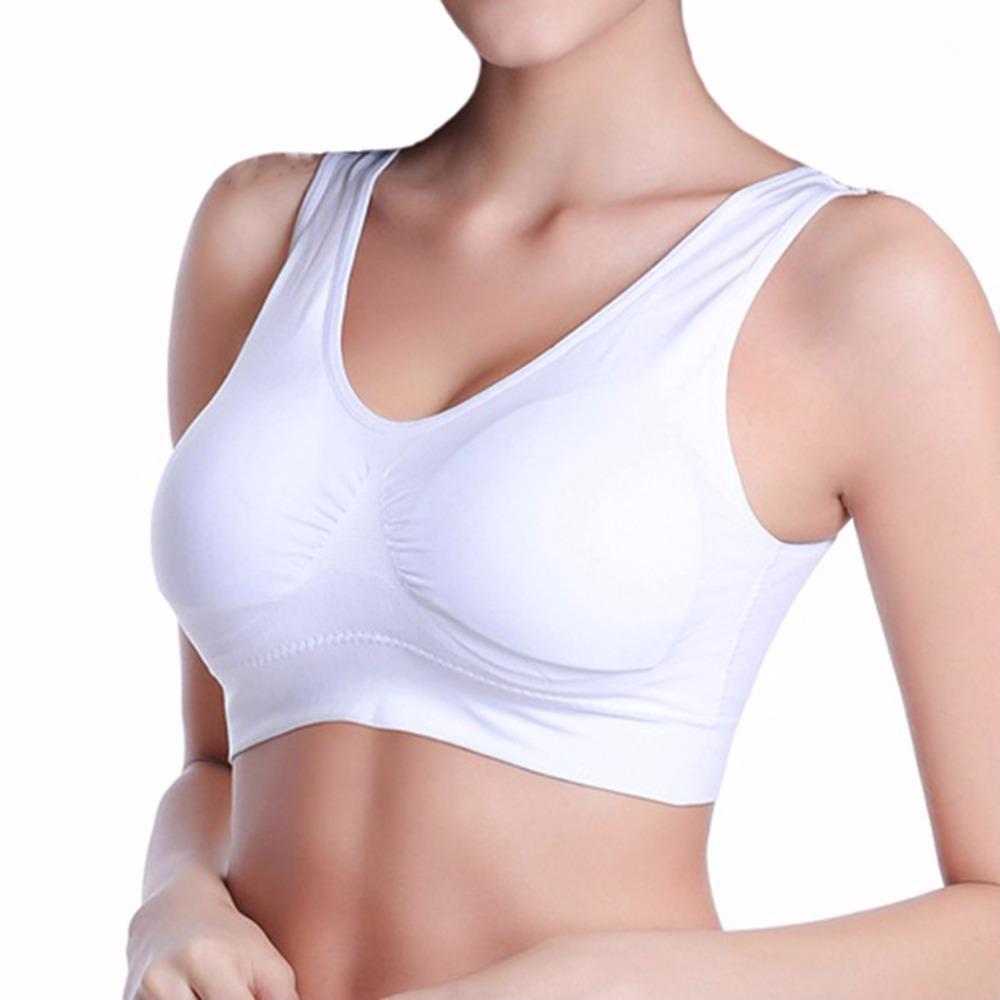 Women Plus Size Bra Seamless Padded Sport Push Up Bras Comfortable