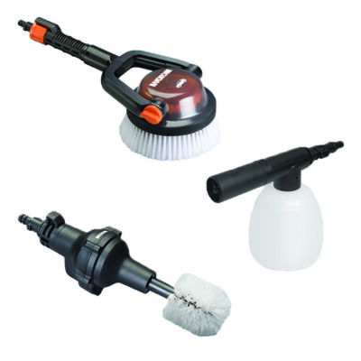 WA4071 Worx Hydroshot Automotive & Boat Cleaning with WA4036 , WA4042, WA1820