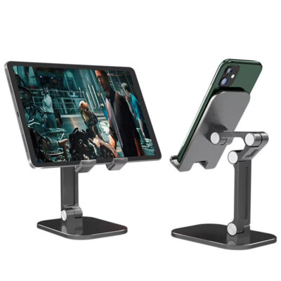 Adjust Cell Phone Tablet Desktop Stand Desk Holder Mount Cradle For ipad iphone