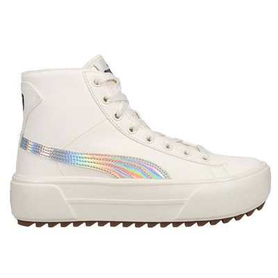 

Puma Kaia Fur Iri Platform Женские кроссовки Размер 6,5 м Повседневная обувь 38537701, Белый, Puma Kaia Fur Iri Platform