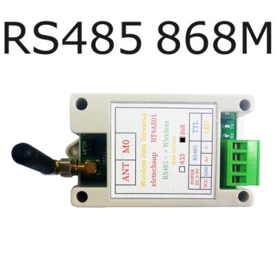 RS485 RS232 Wireless Transceiver 433M 868M Serial Data Transmission Module USA