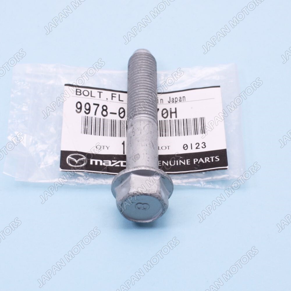 New Genuine OEM Mazda 1995 - 2005  Miata Shock Absorber Lower Flange Bolt - 1pc