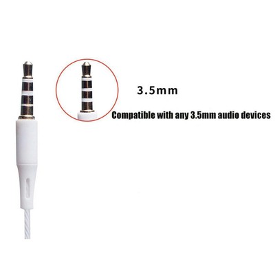 YTOM New Q1S In-Ear Earphone Headset Stereo Earbuds with Microphone for Iphone X