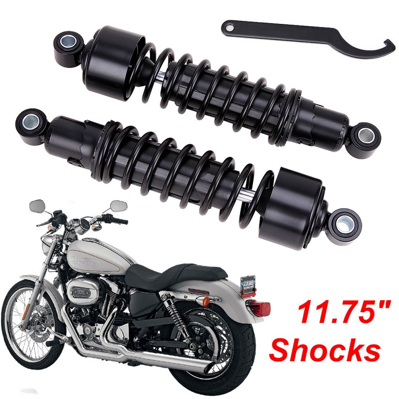 Black Rear Shocks 11.75