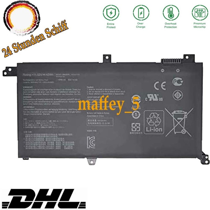 Akku B31n1732 0b200-0296000 FÃ¼R Asus Vivobook X430fa X430fn X430uf X430un S430uf