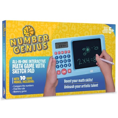 Number Genius - Interactive Electronic Math Game with Sketch Pad - Educationa...