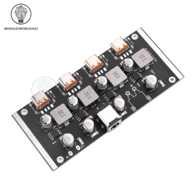 4-way PD65W Fast Charging Module Type-C Support PD3.0/2.0 QC3.0/2.0 FCP AFC US