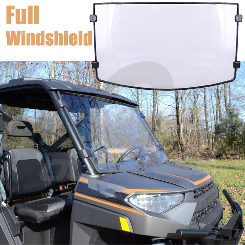 Full Front Windshield For Polaris Ranger Full Size XP 900 1000 570 2014