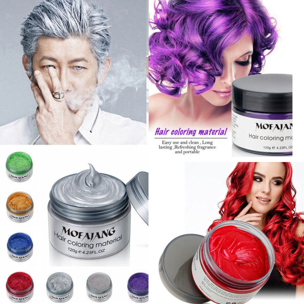 120g Hair Wax Salon Style Long Lasting Natural Hairstyle 5 Colors