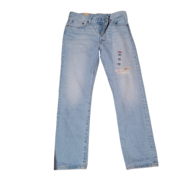 Levi's 150th Anniversary Floral Patch High Rise Straight Jeans 30x30