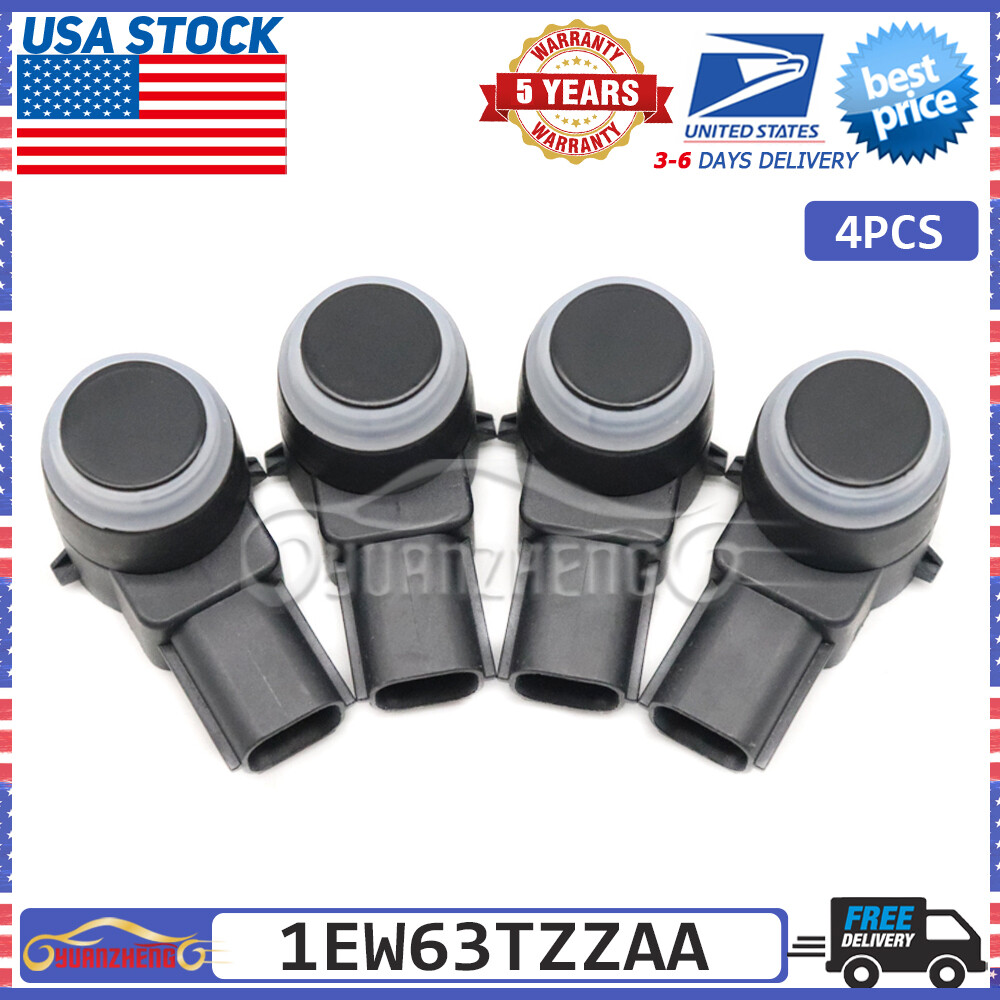 4PCS PDC Bumper Object Sensor Parking Assist Fits Dodge Jeep