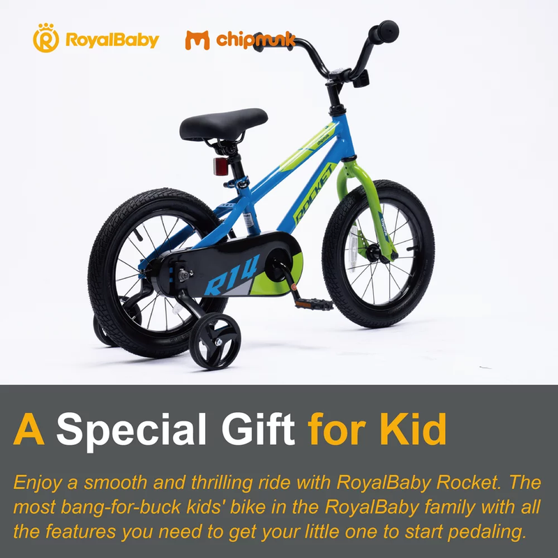 Royalbaby  Rocket Kids Bike 12 14 16 18 Inch Bicycle for Boys Girls Ages 3-10 Ye