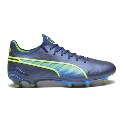 Женские синие кроссовки Puma King Ultimate Firm Ground с искусственным покрытием для футбола